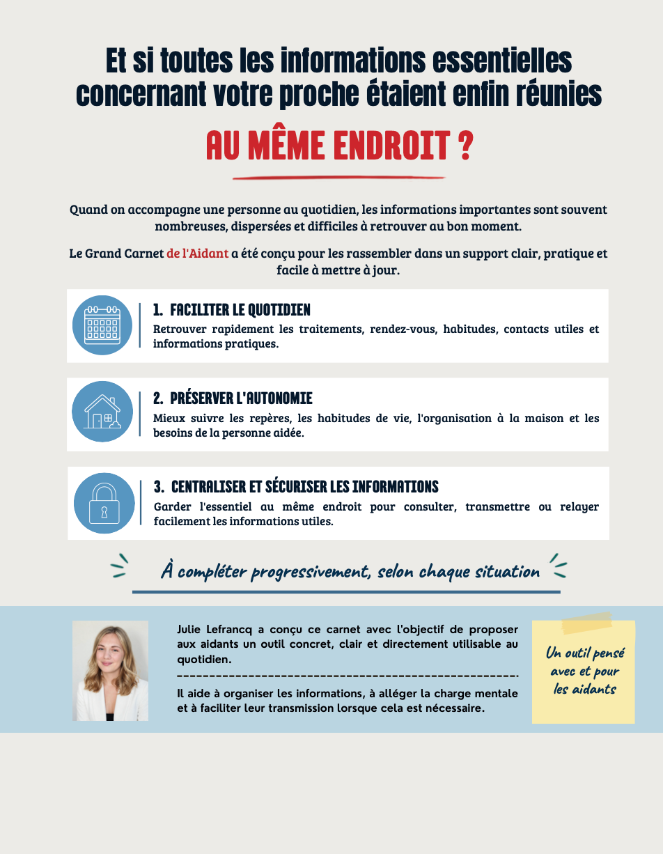 Le Grand Carnet de l’Aidant